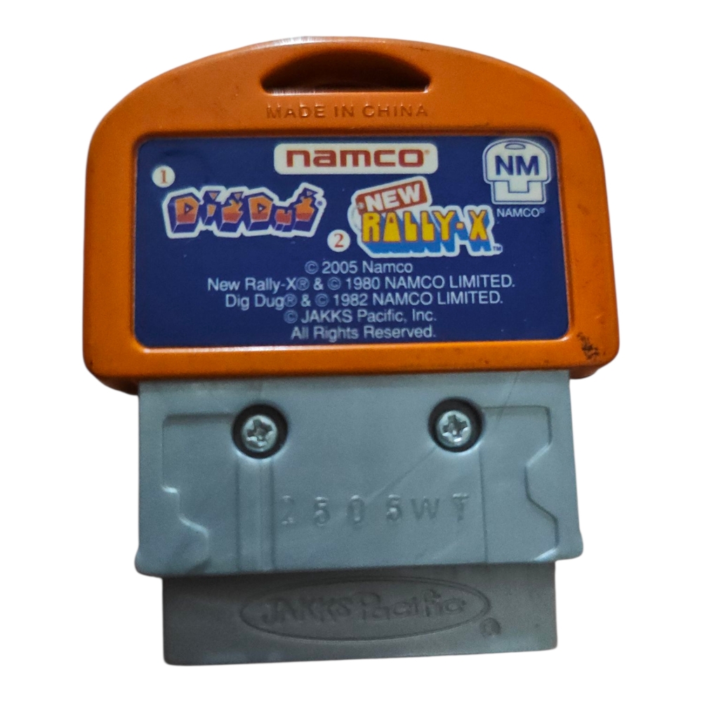 Namco Jakks Pacific Plug & Play TV Game Key Cartridge Dig Dug New Rally X